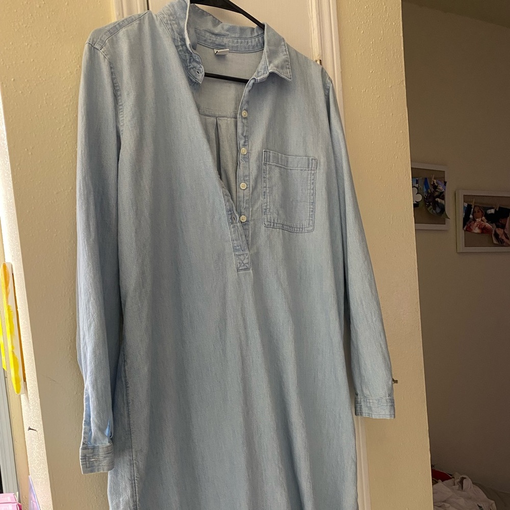 Denim dress